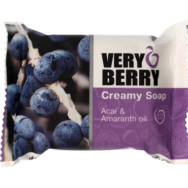 Very Berry -  Very Berry Acai & Amaranth Oil mydło do każdego typu skóry kremowe w kostce